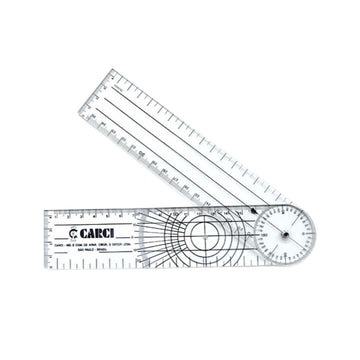 Goniômetro Grande 360º 22cm x 2,0mm em PVC - Carci - Dental Access