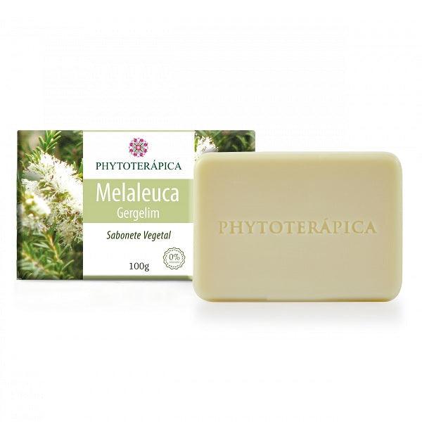 Sabonete Vegetal Melaleuca (Tea Tree) & Gergelim 100g - Phytoterápica - Dental Access