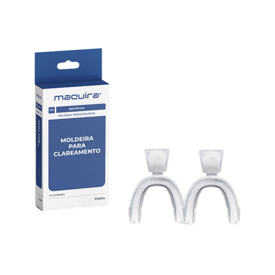 Moldeira para Clareamento Termomoldável 2un - Maquira - Dental Access