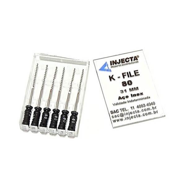 Lima K-File 31mm 2ª Série - Injecta - Dental Access