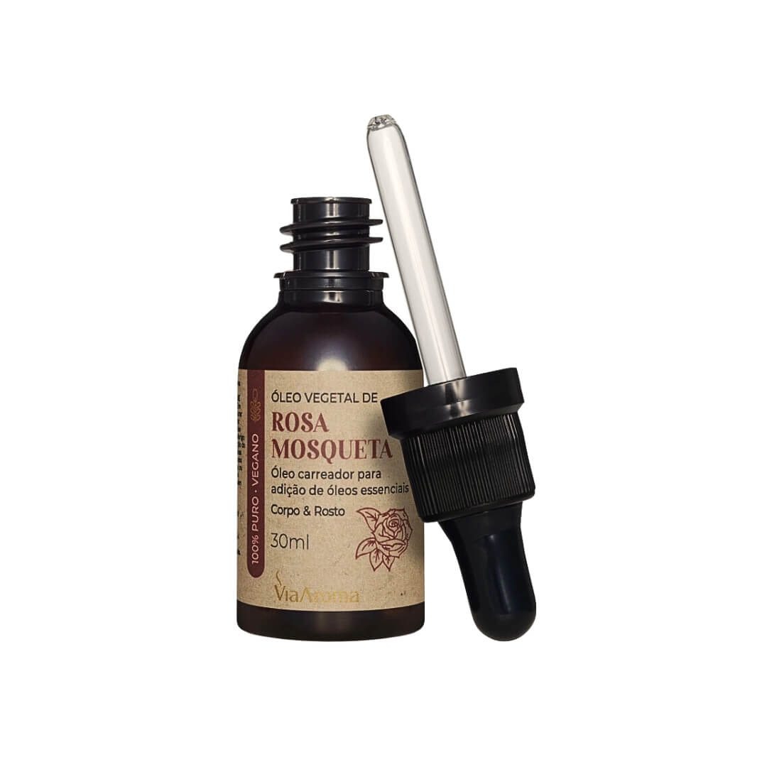Óleo Vegetal de Rosa Mosqueta 30ml - Via Aroma - Dental Access