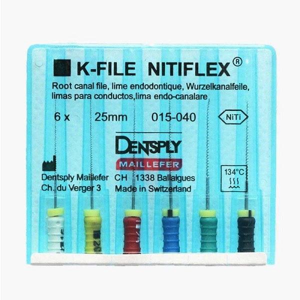 Lima K-File Nitiflex 25mm 15-40 - Dentsply - Dental Access