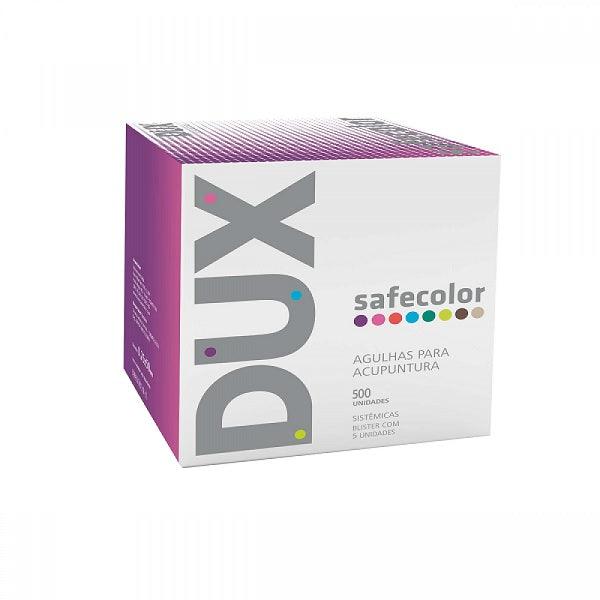 Agulha Sistêmica para Acupuntura Safecolor 500 UN - Dux - Dental Access