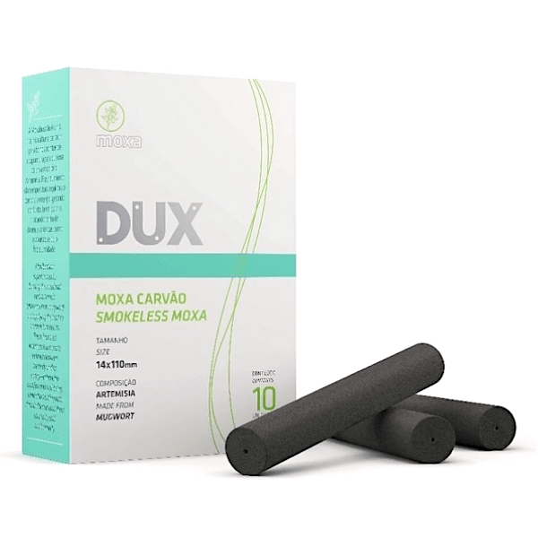 Moxa Carvão Caixa com 10 unidades - Dux - Dental Access