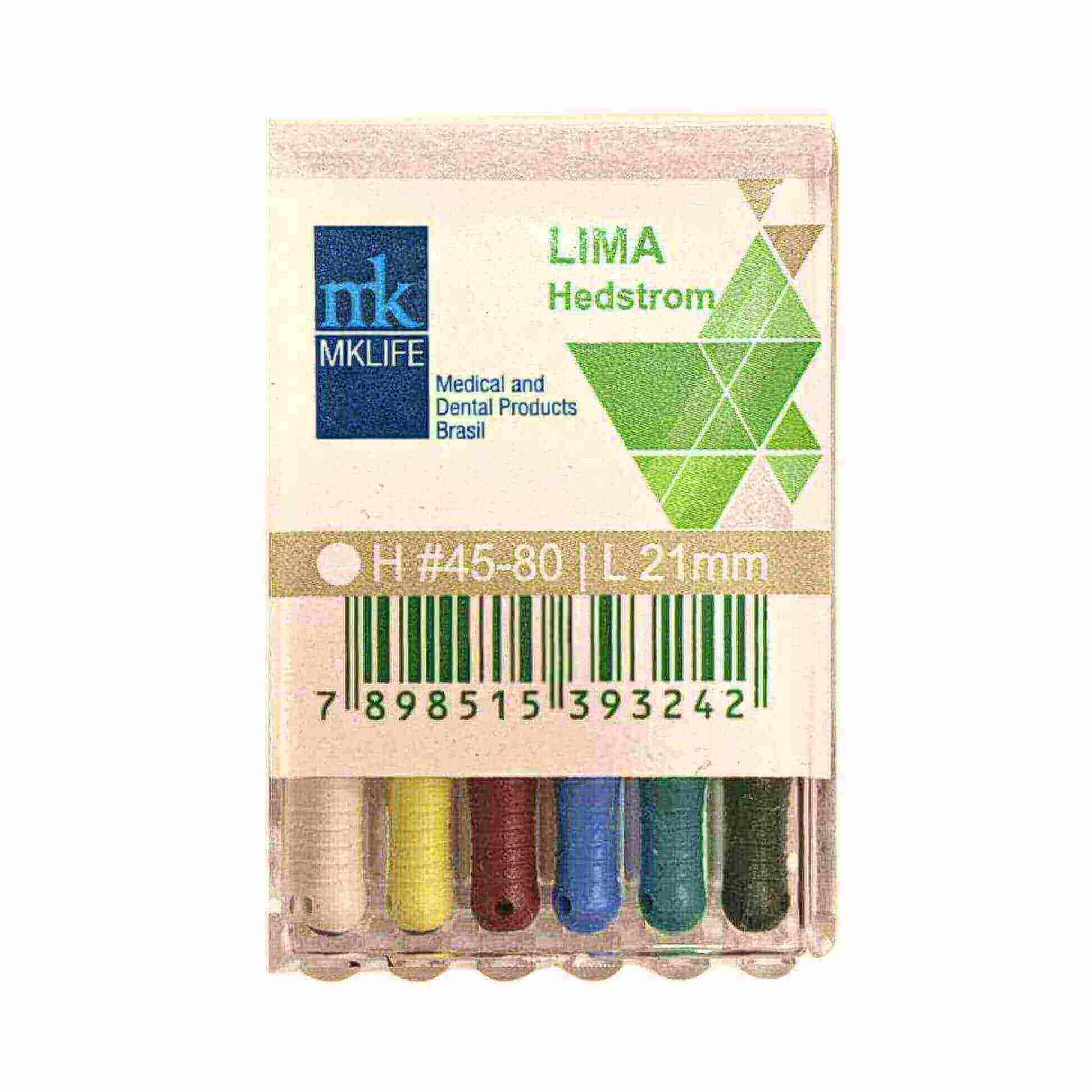 Lima Hedstrom 21mm Caixa com 6 Unidades - MK Life - Dental Access