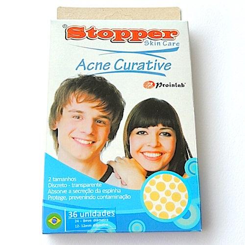 Curativo Hidrocolóide Stopper Acne Curative 36 Unidades - Proinlab DESCONTINUADO - Dental Access