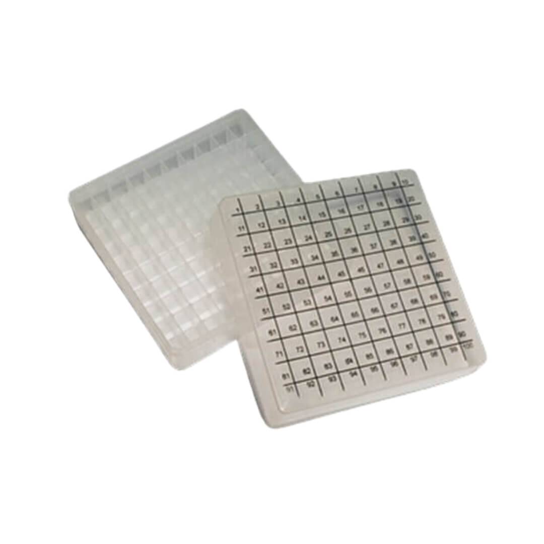 Criobox p/ Tubos de 2,0ml Tampa Destacável Numérico - Global - Dental Access