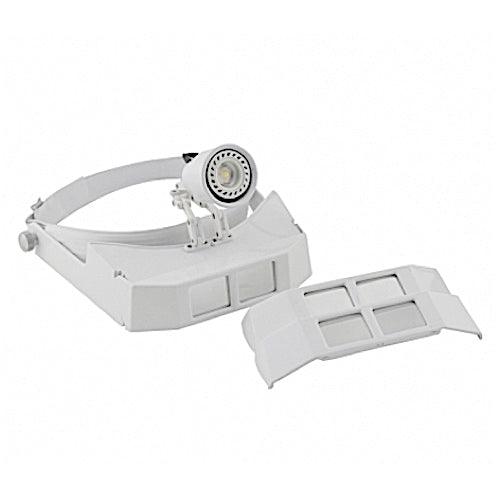 Lupa de Pala com Fotoforo Power LED Jogo de 3 Lentes - ESTEK - Dental Access