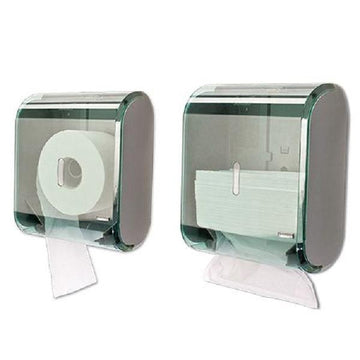 Dispenser Urban Múltiplo Glass para Papel Toalha ou Rolão - Premisse