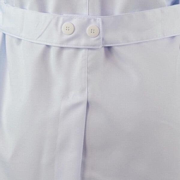 Jaleco Masculino Gabardine Branco Manga Longa Botão Embutido - Namastê - Dental Access