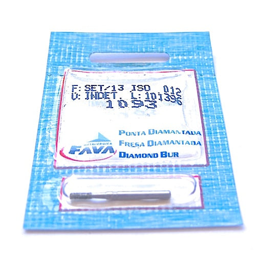 Ponta Diamantada Cilíndrica Extremidade Plana FG - Fava - Dental Access