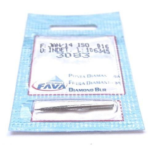 Ponta Diamantada Cônica Extremidade Inativa FG - Fava - Dental Access