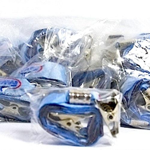 Prendedor p/ Babador em Tecido Bordado Caixa com 10un - Fava - Dental Access