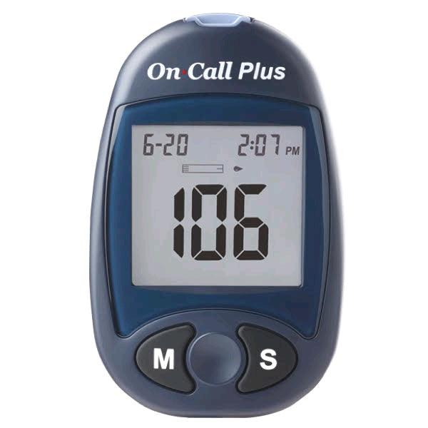 Monitor de Glicose Simples ON CALL PLUS G113-211 - Medlevensohn - Dental Access