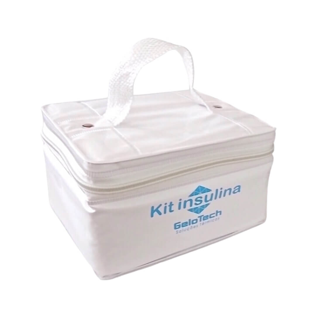 Kit Transporte para Insulina com Gelo Artificial Flexível - Gelotech - Dental Access