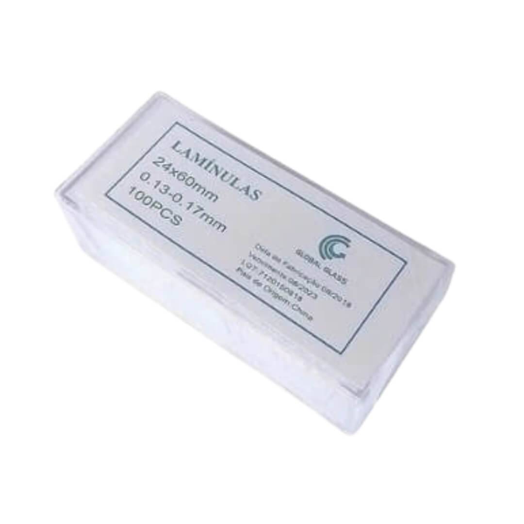 Lamínula de Vidro para Microscopia 100 UN - Global - Dental Access