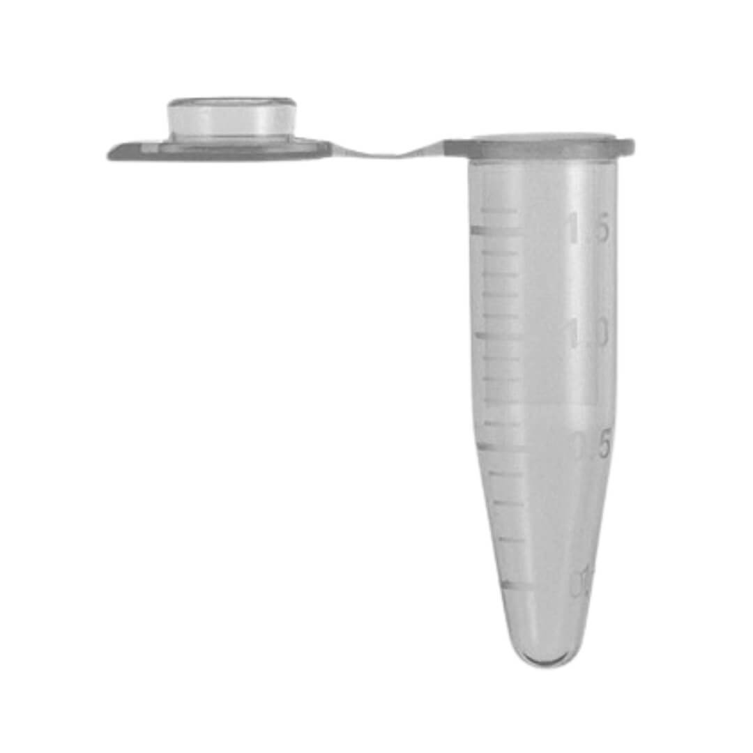 Microtubo Tipo Eppendorf Graduado Neutro de 1,5ML c/ 500Un - Global Trade - Dental Access