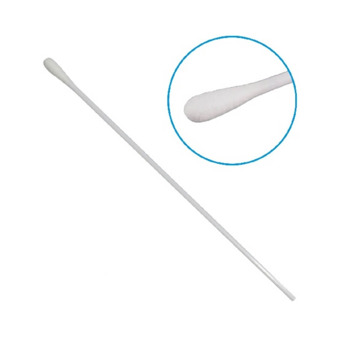 Swab de Rayon Estéril com Haste de Plástico Pacote com 100un - Global Trade - Dental Access