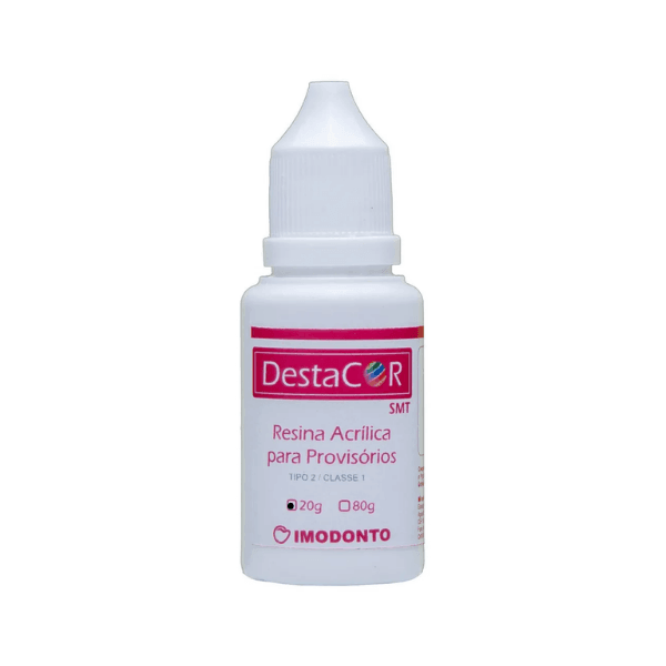 Resina Acrilica p/ Provisórios 20g Pó DestaCor - Imodonto - Dental Access