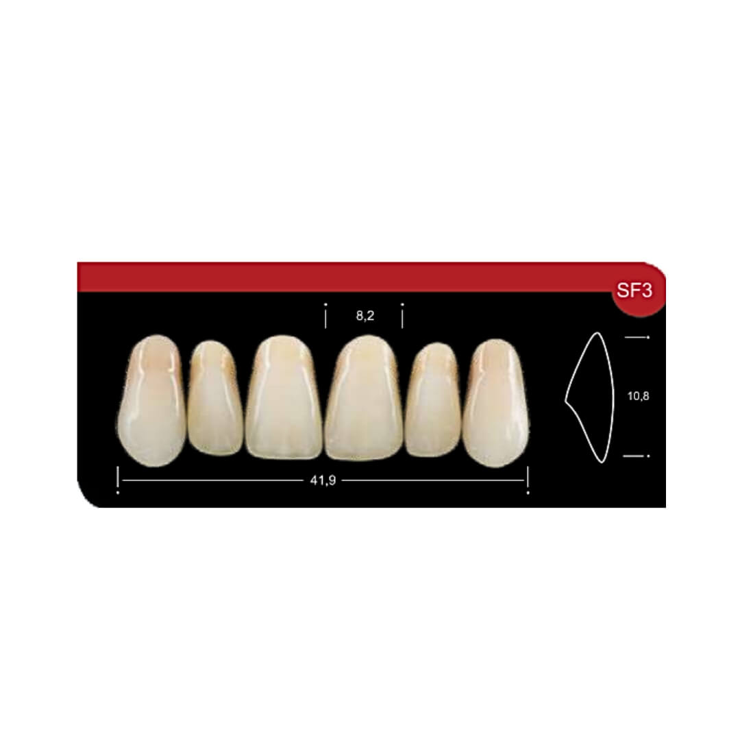 Dente Platinum Tri 03 Camadas Anterior SF3 Superior-Imodonto - Dental Access