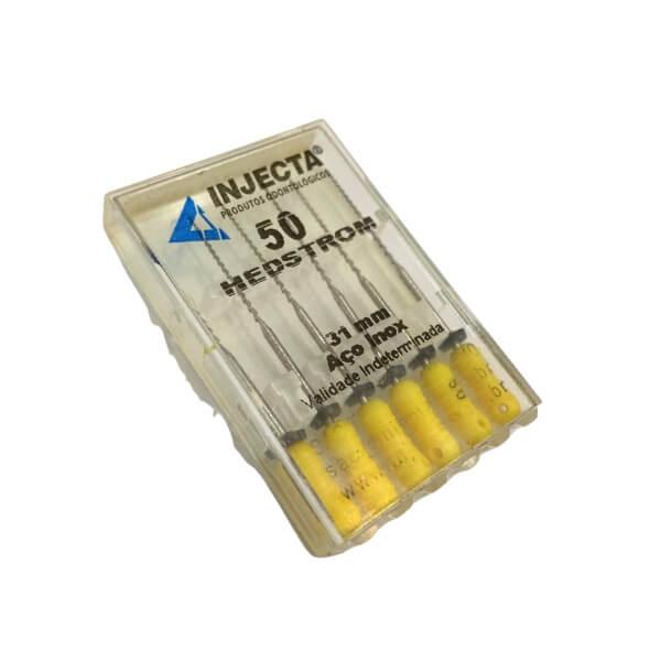 Limas Hedstrom 31MM Caixa com 6 Unidades - Injecta - Dental Access