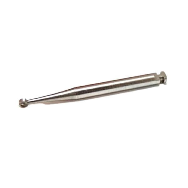Broca de Aço Esférica CA Haste Longa 28MM Unidade - Injecta - Dental Access