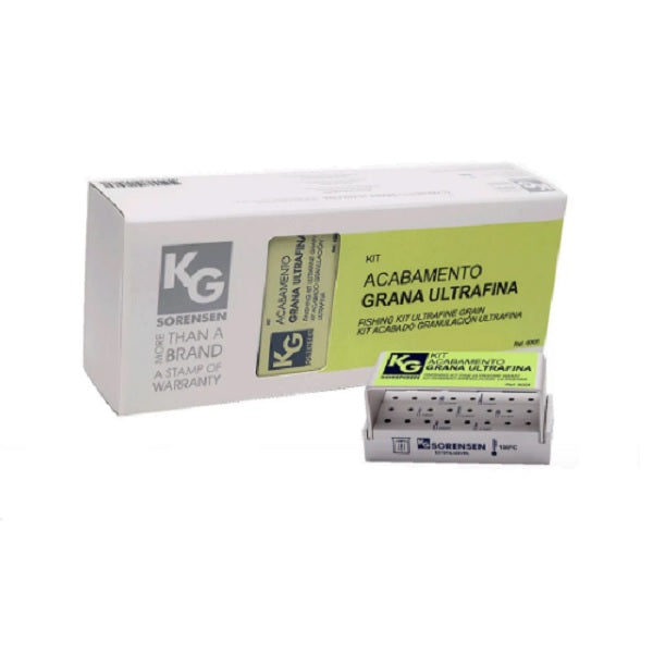 Kit Acabamento Grana Ultra Fina 6008 - KG Sorensen - Dental Access