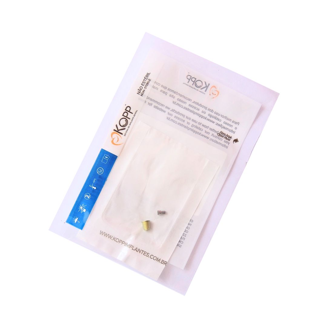 Coping Mini Pilar R Assentamento Passivo Rotacional - KOPP - Dental Access