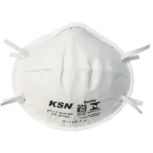 Máscara Hospilar Respirador PFF2-S 30.02 CA 38165 - KSN - Dental Access