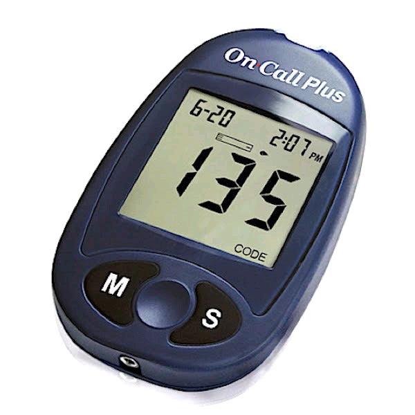 Monitor de Glicose Simples ON CALL PLUS G113-211 - Medlevensohn - Dental Access