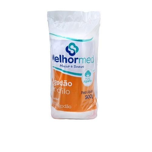 Rolo de Algodão Hidrófilo 500G - Melhormed - Dental Access