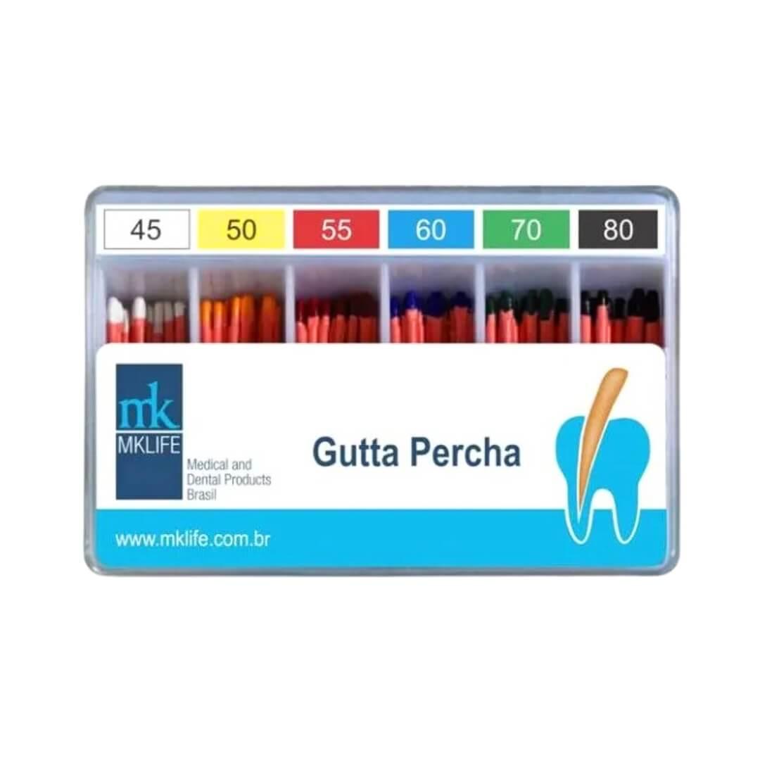 Cone de Gutta Percha 120 Un - Mk Life - Dental Access