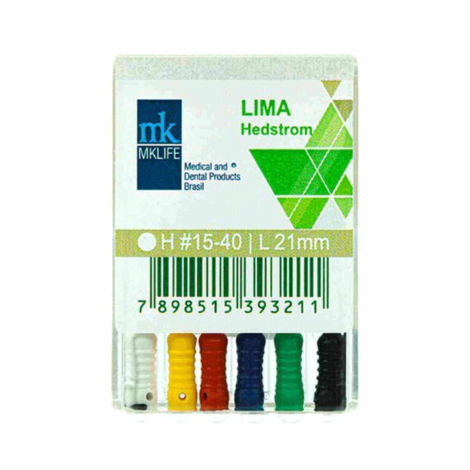Lima Hedstrom 21mm Caixa com 6 Unidades - MK Life - Dental Access