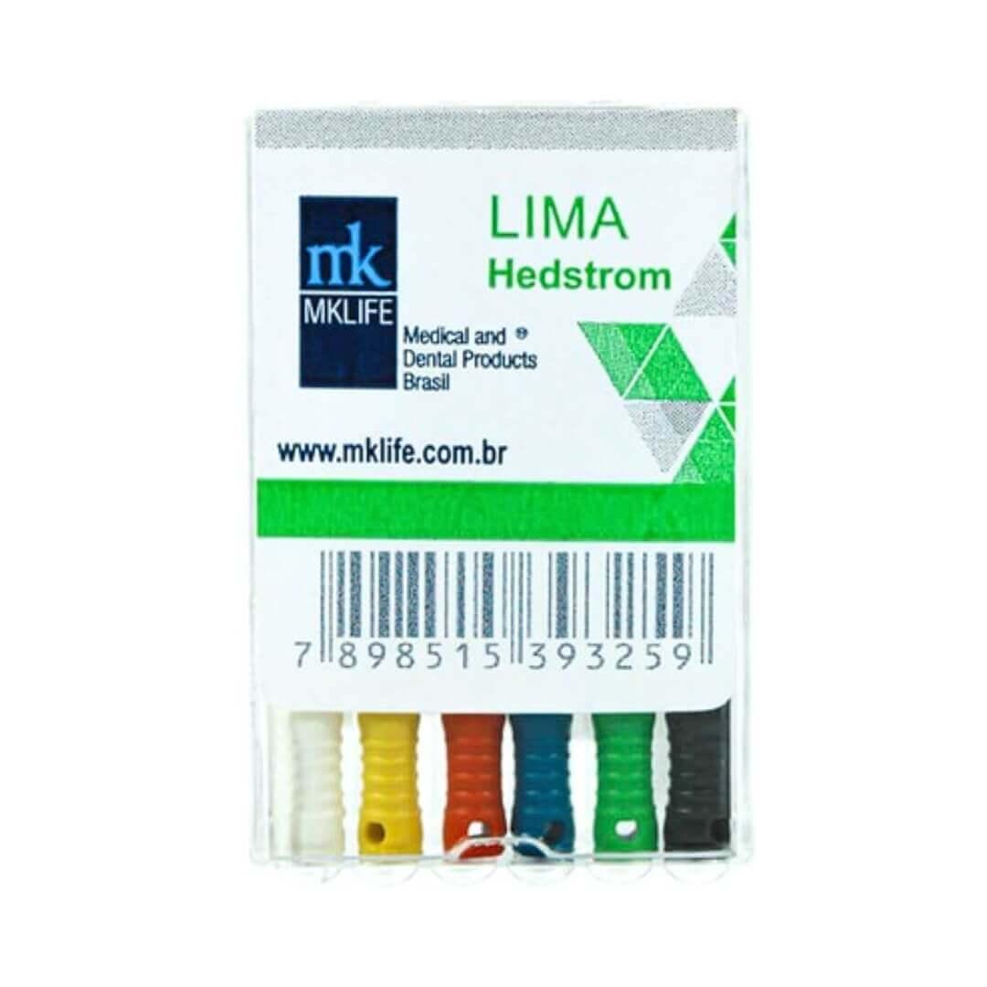 Lima Hedstrom 25mm Caixa com 6 Unidades - MK Life - Dental Access