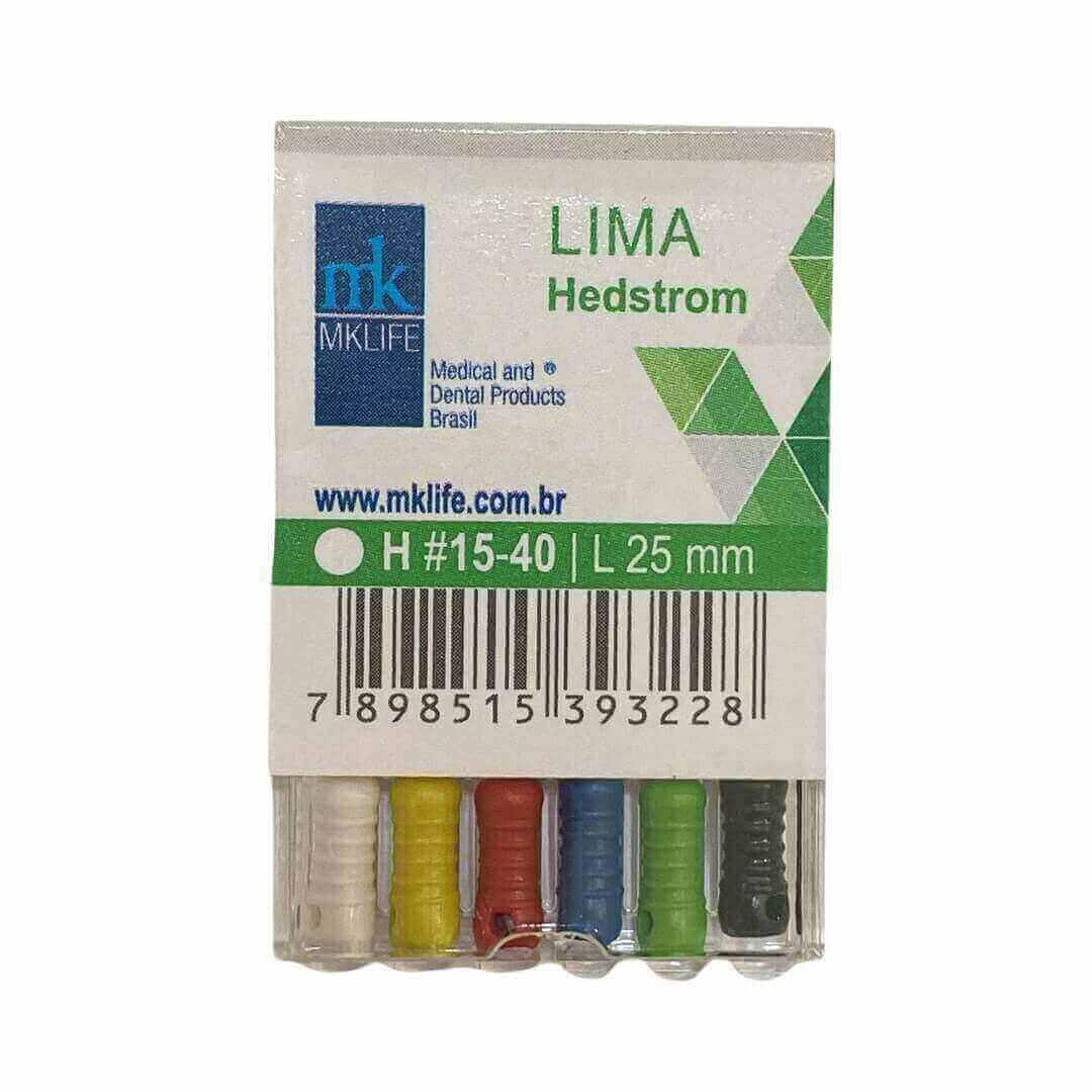 Lima Hedstrom 25mm Caixa com 6 Unidades - MK Life - Dental Access
