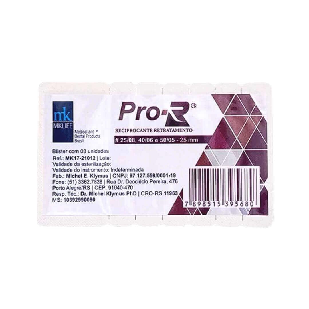 Limas Reciprocantes Pro-R 25mm Sortida - Mk Life - Dental Access