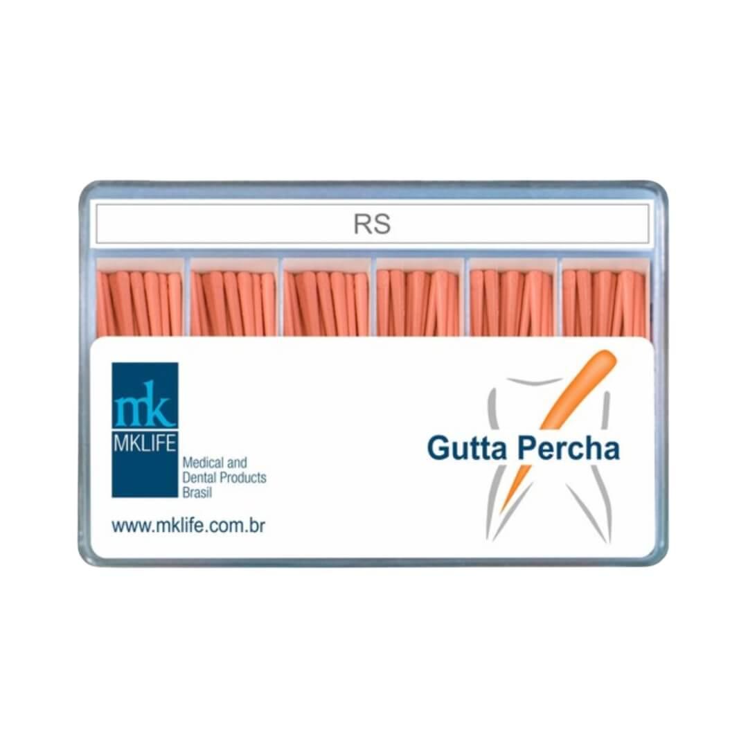 Cone de Gutta Percha Microtip com 120 unidades - MK Life - Dental Access