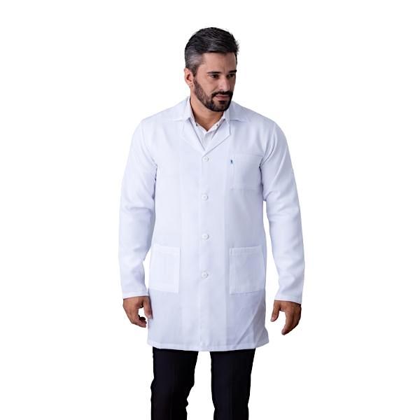 Jaleco Unisex Oxford Manga Longa Básico - Namastê - Dental Access