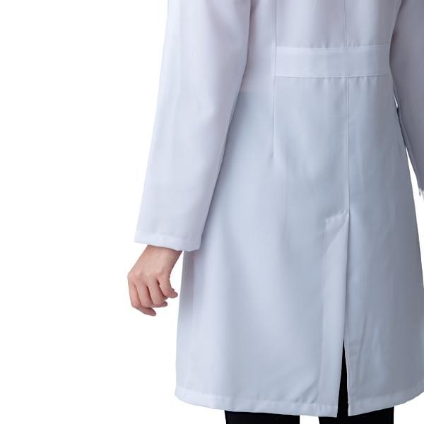 Jaleco Feminino Oxford Branco Manga Longa Básico - Namastê - Dental Access