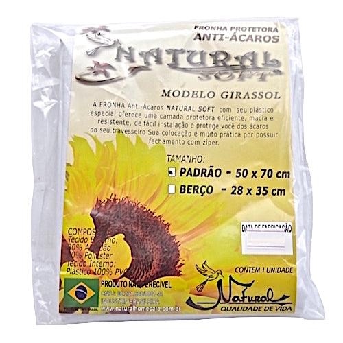 Fronha Anti-Ácaro Modelo Girassol - Natural Home Care - Dental Access