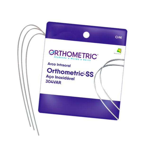 Arco Aço SS Retangular Inferior - Orthometric - Dental Access