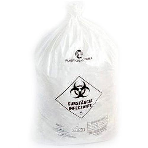 Saco para Lixo Infectante 200L (90 X 110cm) 100 Unidades - Plásticos Jurema - Dental Access