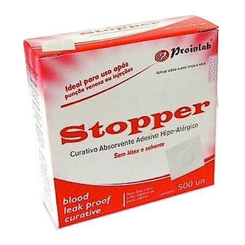 Curativo Stopper Bandagem Bege 500 Unidades - Proinlab DESCONTINUADO - Dental Access