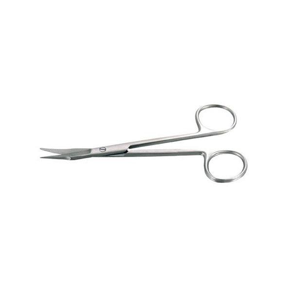 Tesoura Goldmann Fox Curva 13cm - Quinelato - Dental Access