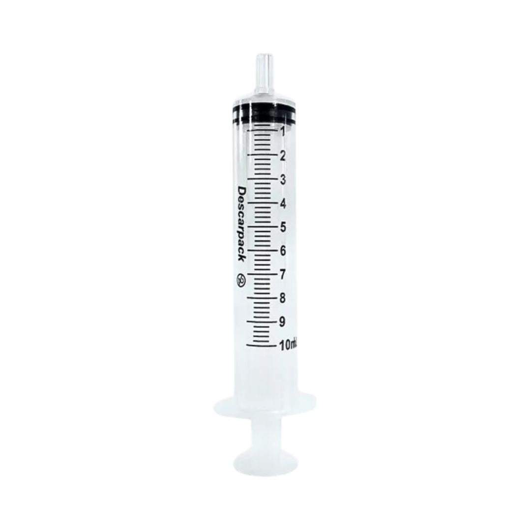 Seringa Descartável Slip sem Agulha 10ml - Descarpack - Dental Access