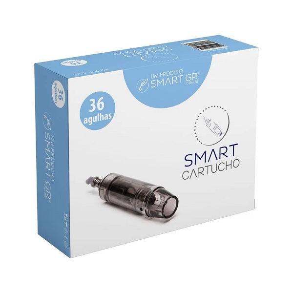 Cartucho Smart Derma Pen Preto Kit com 10 Unidades 36 Agulhas - Smart GR - Dental Access