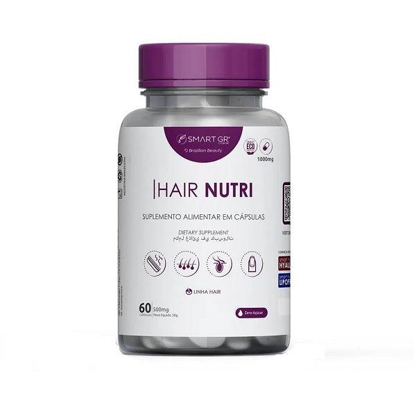 Hair Nutri Suplemento Alimentar em 60 caps 500mg - Smart GR - Dental Access
