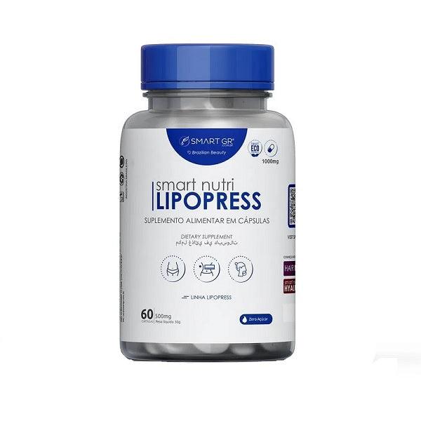 Smart Nutri Lipopress Suplemento Alimentar em 60 caps 500mg - Smart GR - Dental Access