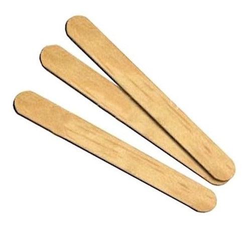 Abaixador de Língua em Madeira 100 Un - Theoto - Dental Access