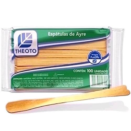 Espátula de Ayres com 100 Unidades - Theoto - Dental Access